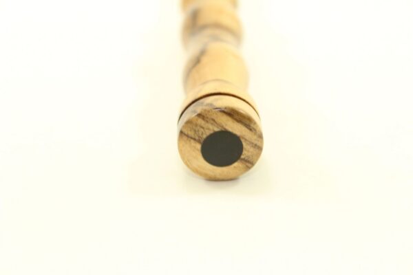 Fancy Macassar Ebony and Spalted Hackberry Striker - Image 2